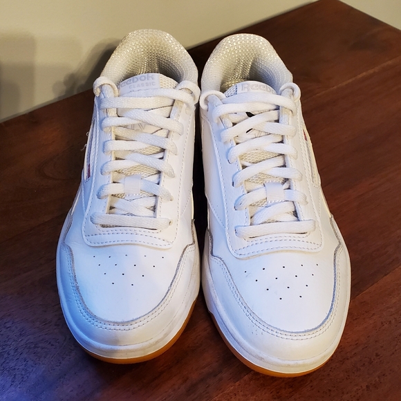 Reebok Women's White Classic Sneakers Size 7.5 Ortholite MemoryTech - Picture 3 of 12